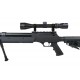 WELL модель снайперской винтовки MB13D Spring (with scope & bipod) BK